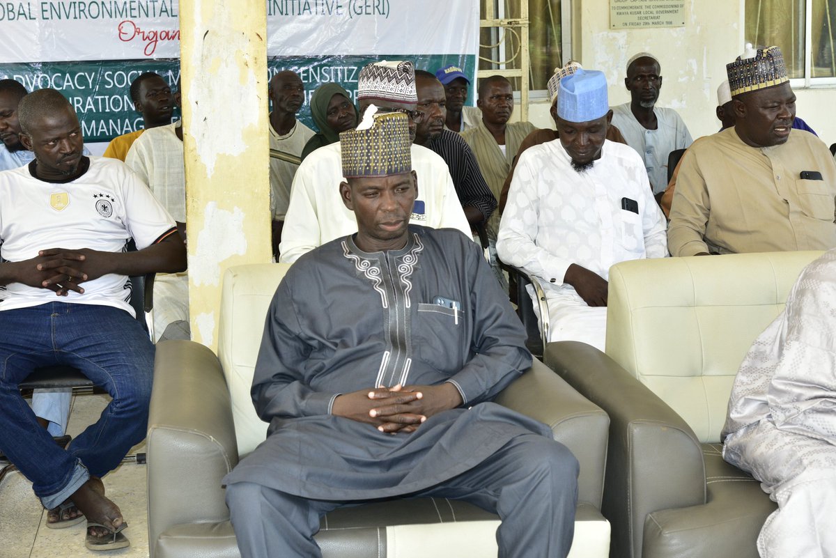 gerinitiative's tweet photo. ON SENSITISATION AND ADVOCACY VISIT, GERI COLLABORATING WITH BORNO ACReSAL INAUGURATED LOCAL GOVERNMENT PROJECT MANAGEMENT COMMITTEE (LGPMC) MEMBERS IN KWAYA KUSAR https://t.co/jEDfdcA49b