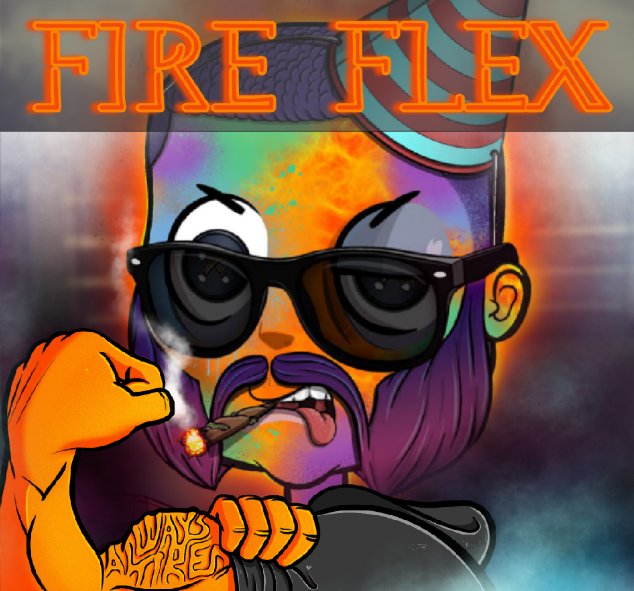 Bunkerz37's tweet photo. @CyberNoirActual @alwaystirednfts @AWT_FireGang Killer #FridayFlex 
#FireFlex https://t.co/M4MlhXKJGL
