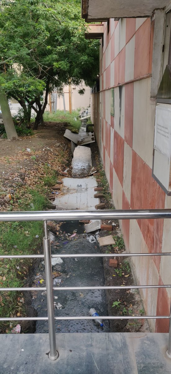 DurehaAnupam's tweet image. @CeoNoida Drain at gate 3  Paramount society, back gate  Purvanchal Royal Park sector 137 is blocked,no flow of water,stinking,breeding ground for mosquitos leading to malaria,dengue.Make Drain pucca,covered,ensure water flow,remove blockage at Ajnara daffodil towards shahadra.