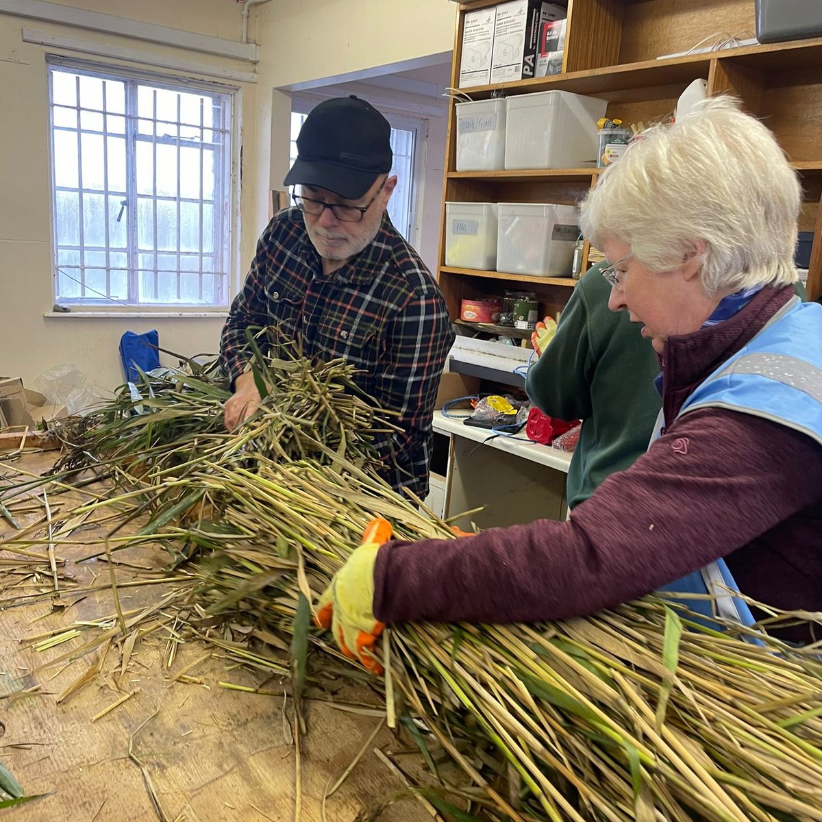 coast_care's tweet photo. Fantastic new skills learned at our Bearded Reedling nest box building day! These things are truly sustainable as they're made from harvested reeds!

Interested in learning skills like these? Get in touch at info@coast-care.co.uk

#beardedreedling #conservation #volunteer https://t.co/ttL60G3d7m