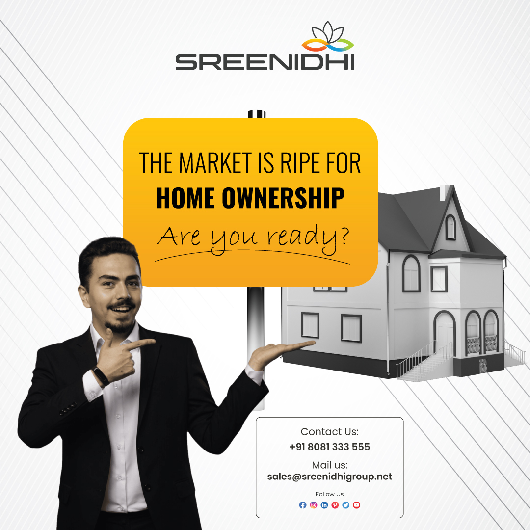 𝐓𝐡𝐞 𝐝𝐫𝐞𝐚𝐦 𝐨𝐟 𝐇𝐨𝐦𝐞𝐨𝐰𝐧𝐞𝐫 𝐰𝐢𝐥𝐥 𝐚𝐥𝐬𝐨 𝐠𝐢𝐯𝐞 𝐲𝐨𝐮 𝐟𝐢𝐧𝐚𝐧𝐜𝐢𝐚𝐥 𝐬𝐞𝐜𝐮𝐫𝐢𝐭𝐲.
TOLLFREE NO : +91 80813 33555 ; +91 90149 71111
#Sreenidhi #RealEstate #HomeBuying #HyderabadProperties #PropertyKnowledge