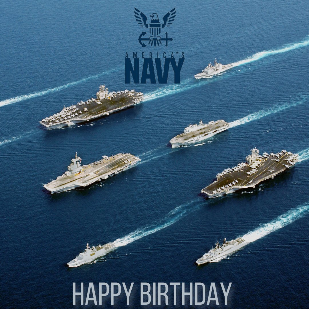 Happy 248th birthday to the men and women who have served and continue to serve in the U.S. Navy!  

It has since played a vital role in defending the nation's interests and promoting peace and security around the world. 
#HappyBirthday #VMSS #Navy
