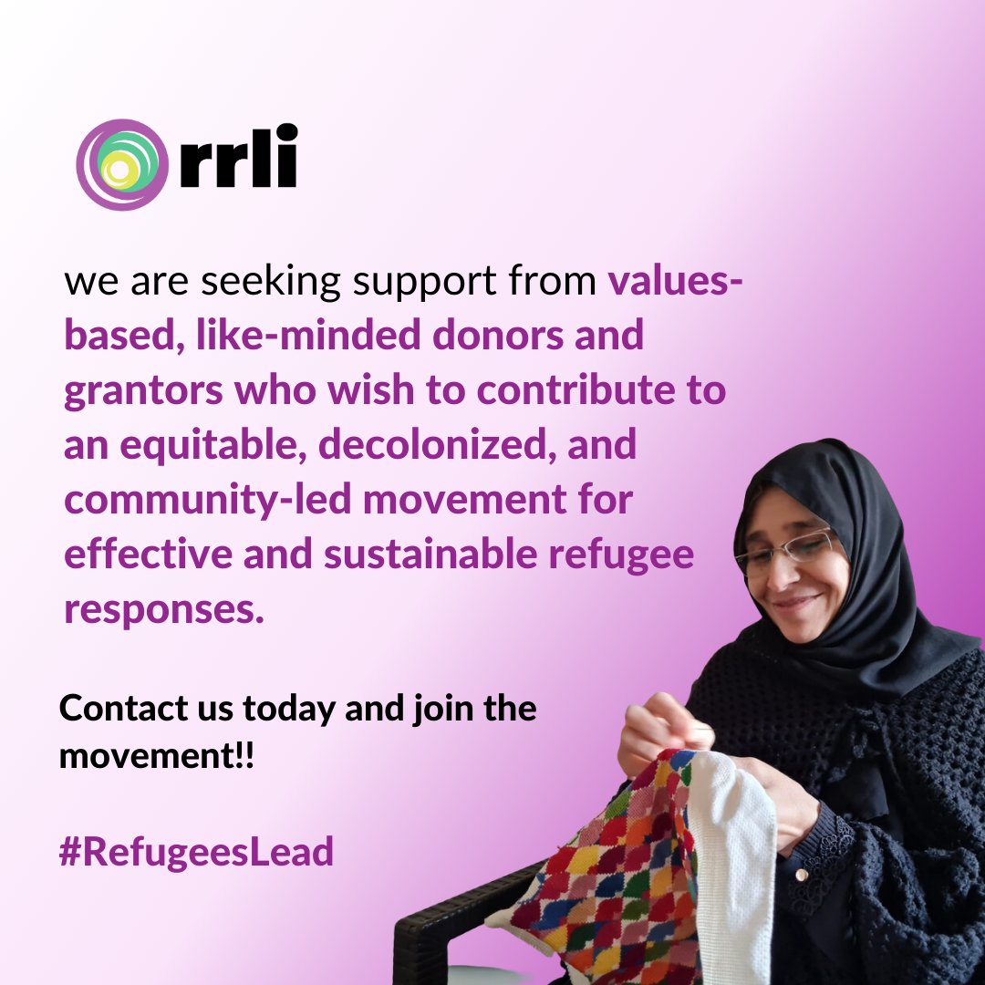 Join the movement! 
🔗refugeeslead.org/join-us

#RefugeesLead