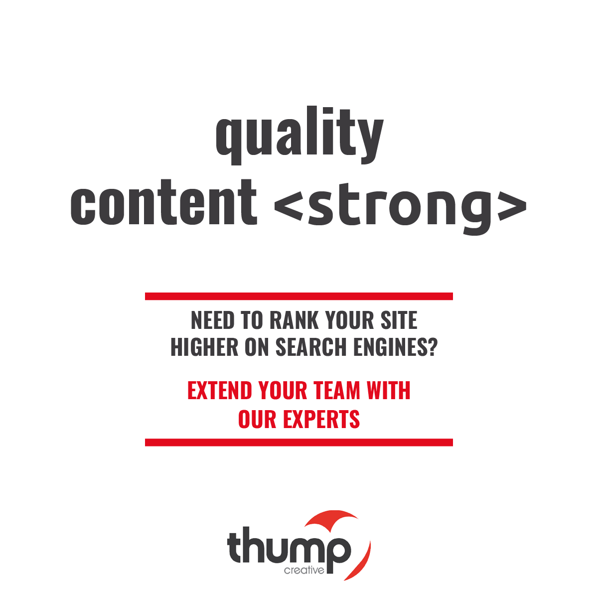 Our SEO specialists will work their magic, optimising your website with the latest strategies and techniques, to ensure higher rankings and increased visibility. 

#SEO #HigherRankings #MarketinAgency #DigitalMarketing #SEOranking #DigitalAgency