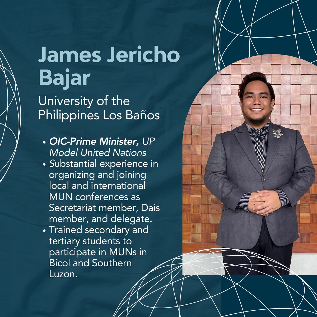 MUN_UPD's tweet photo. From personal challenge to global advocacy, Jericho believes that MUN gave them the confidence to speak and a mission to empower Filipino youth in diplomacy. 🌍🇵🇭
#AdvocPrompts
#UNMonth
#TDEL
#MgaDiplomatNgBayan https://t.co/WdFcsXWYBX