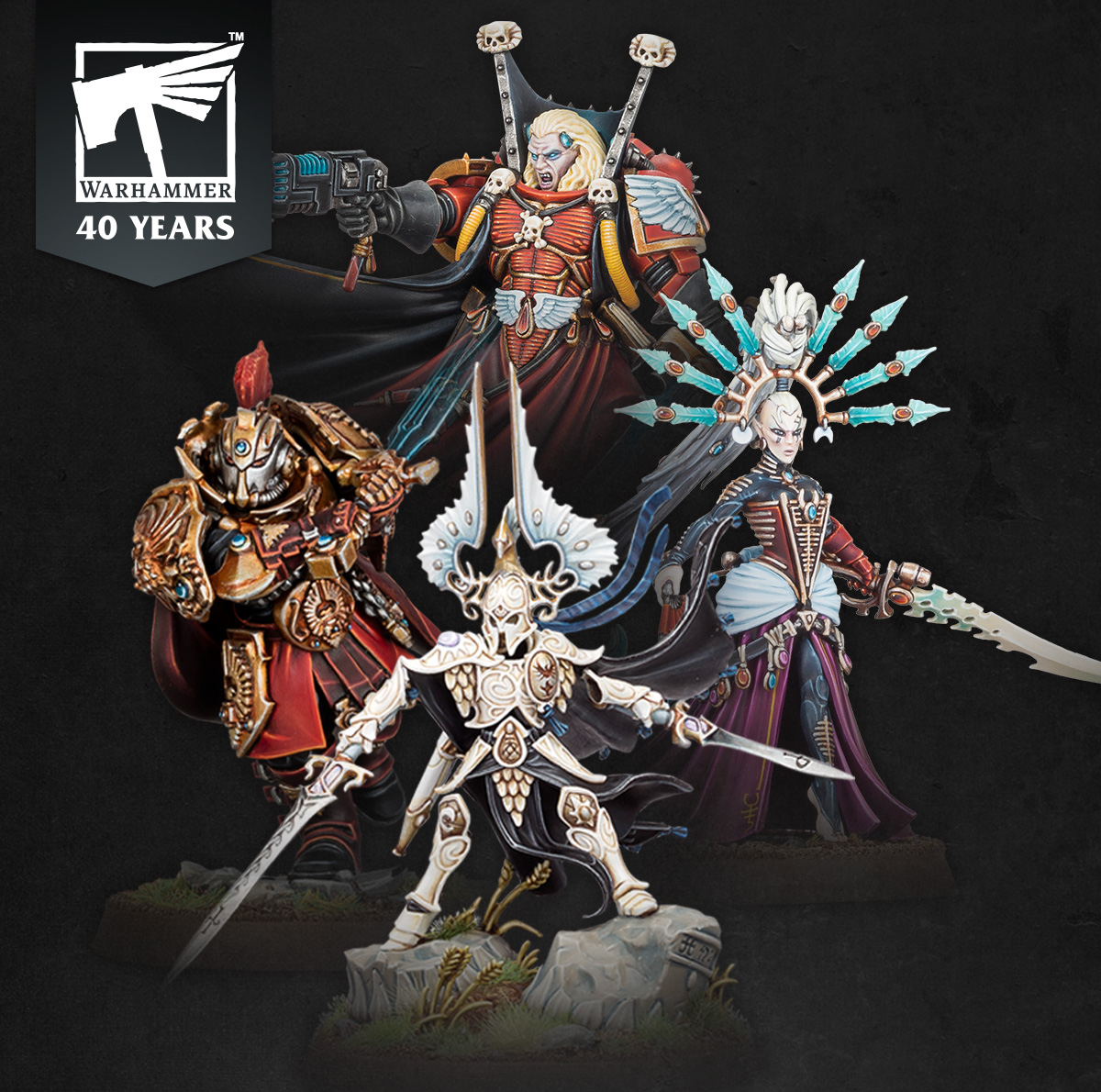 warhammer's tweet photo. More Games Workshop staff share their favourite Warhammer models from the past 40 years. Does your favourite make the list? https://t.co/YsL4SjTqUt #WarhammerCommunity https://t.co/r8cO7mDJIc