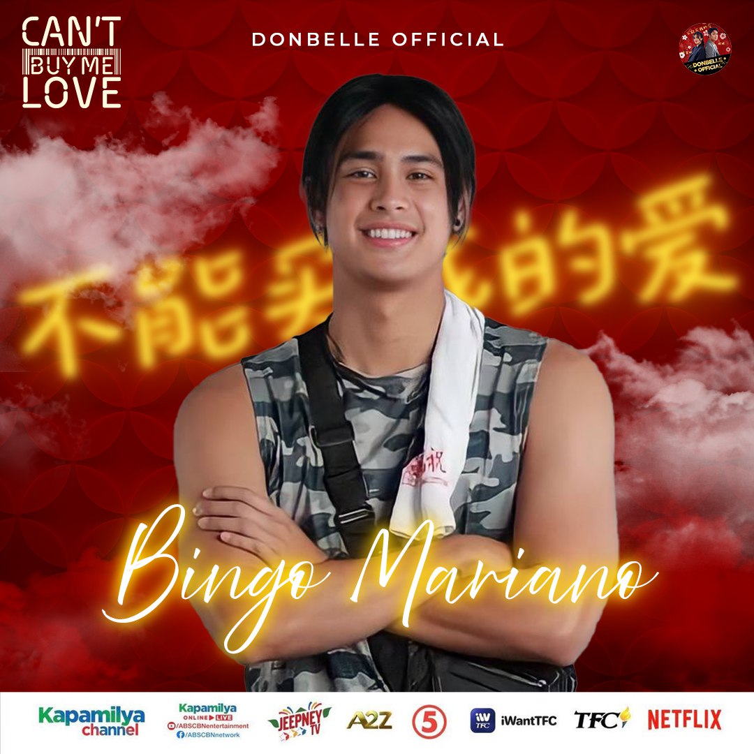 DonBelleOFC's tweet photo. 🧧• Excited ka na bang makilala si Bingo? Ang biBINGO sa pagmamahal 😉 sa #CantBuyMeLove 🏷❤️ Isang responsableng APO at may PANGARAP para sa PAMILYA 🤗

CBML NOW ON NETFLIX

#DonnyAsBingoMariano
@donnypangilinan
#DonBelle | #CantBuyMeLove
#CantBuyMeLoveOnNetflix https://t.co/TBjIfmEy4C
