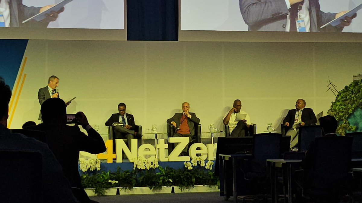 CISS_Islamabad's tweet photo. CISS in Vienna | Ambassador @NaqviAliSarwar, the Executive Director of @CISS_Islamabad, participated in a special session on "Nuclear power to support a just transition in the Global South" at the @iaeaorg #ATOM4NETZERO Conference.
He highlighted that #Pakistan's journey to nuclear power generation is nothing short of remarkable. From early support for #peacefulnuclear program to overcoming challenges in reactor development, it's a testament to our dedication. We're now proud operators of the fifth power plant, generating 300-500 megawatts.
He added that as we venture into the fourth phase, two large power plants with a capacity of 1,100 megawatts each are on the horizon. He stressed that #Pakistan's commitment to cleaner energy solutions and addressing its power needs is unwavering. The road may be challenging, but the progress is undeniable.
Ambassador Naqvi highlighted that #Carbon emissions are a global concern, but nuclear power stands as a substantial positive. Once established, it doesn't contribute to Earth's carbon burden and offers efficient energy production. Nuclear Waste management and safety are key considerations, but technological advancements offer hope.
#ClimateChange #NuclearPower #GlobalSouthTransition