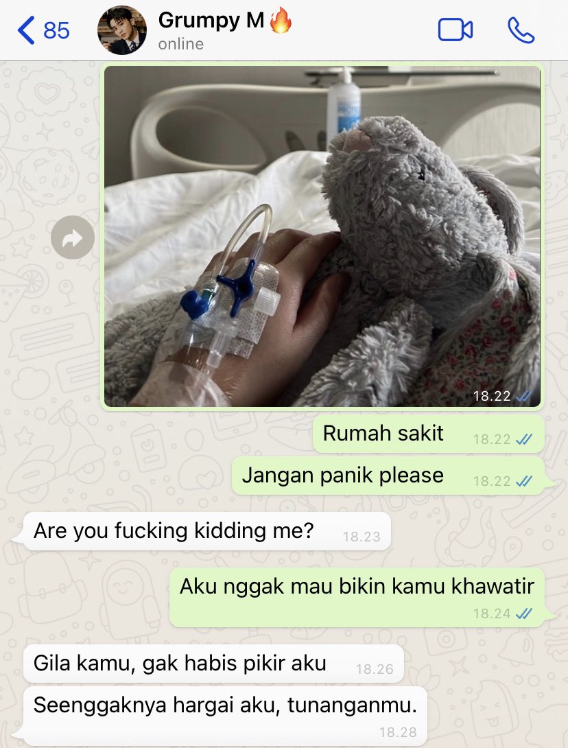 sweetxilarious's tweet image. #MaMer sakit gak bilang.