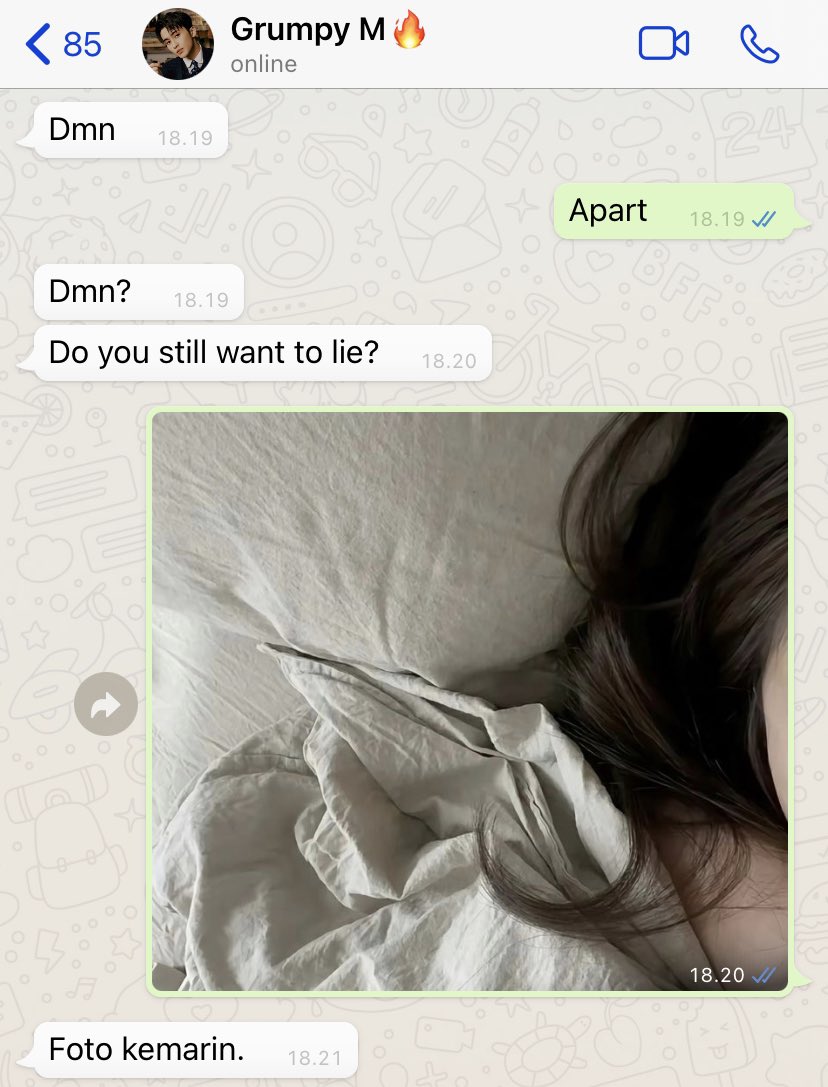 sweetxilarious's tweet image. #MaMer sakit gak bilang.