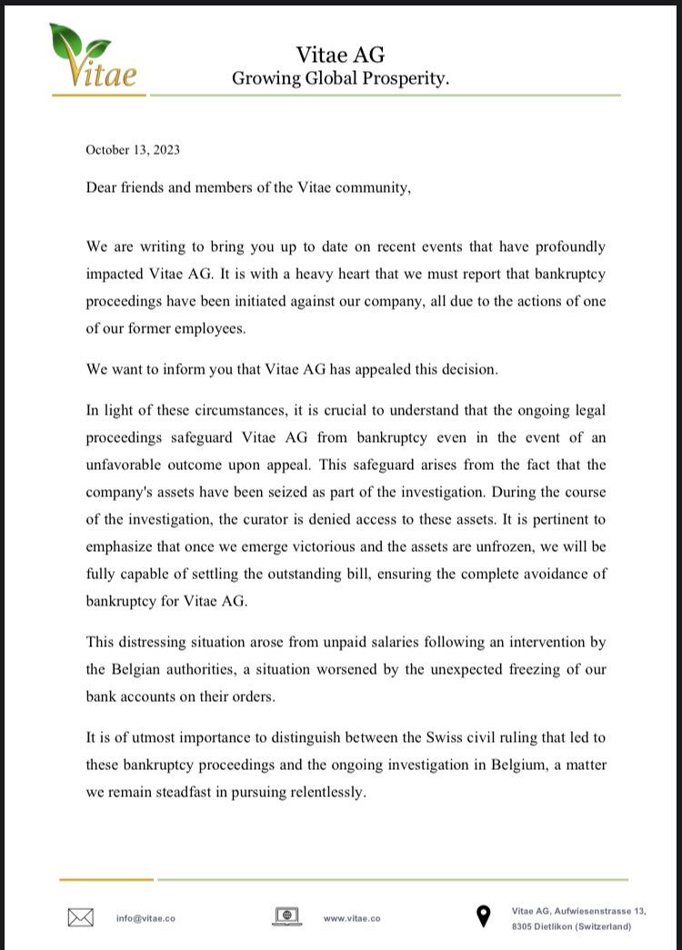 Vitae Official tweet media