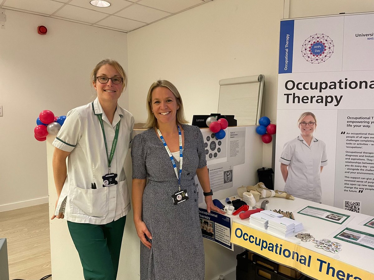We’ve having a wonderful time at #AHPDay2023 #AHPs are a vital part of the #NHS workforce and we’re proud to be a part of the brilliant #AHP team @CUH_NHS