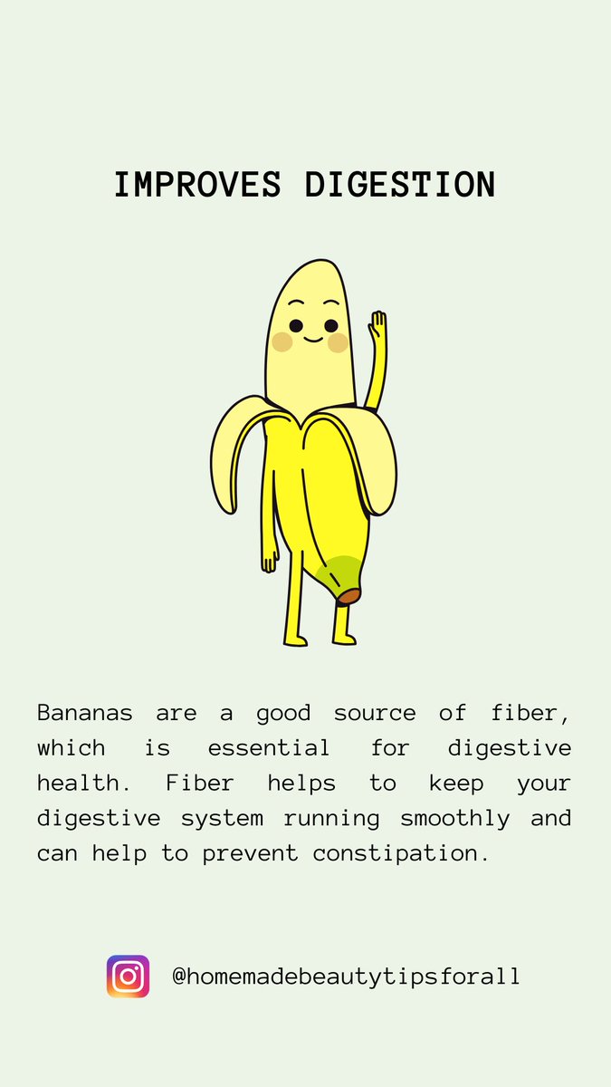 TipsHomemade's tweet photo. The Health Benefits of Bananas

#banana #HealthTips #healthcare #healthy https://t.co/gT5CuUrt6D
