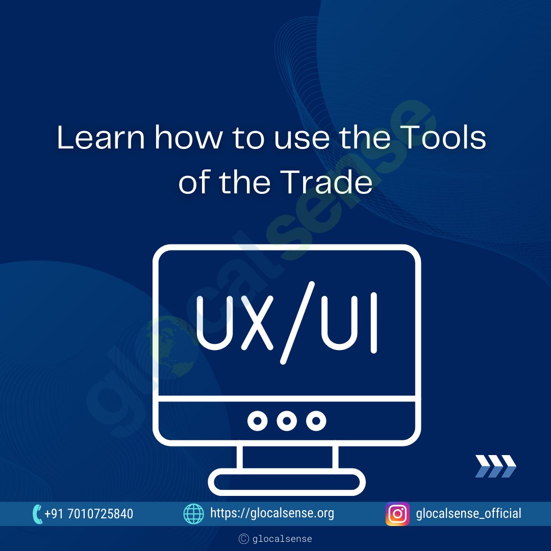 glocalsense's tweet image. 2(7) Learn how to use the tools of the trade.

#uitools #uxtools #portfolio #uiuxdesigntips
