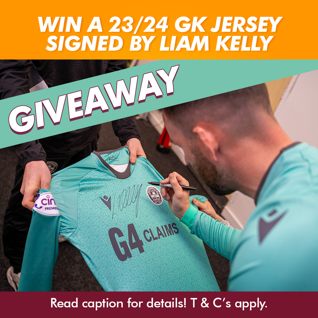 🏆 Join the #thewellshop Giveaway for a chance to WIN this 23/24 GK jersey signed by Liam Kelly.

🎁 To enter:
- Follow👉<a href="/thewellshop/">The 'Well Shop / Motherwell Direct</a>
- Retweet this post
- Tag 2 friends who'd wear claret &amp; amber.

✅More entries, better odds to win!

📅 The winner will be announced on 20th Oct.