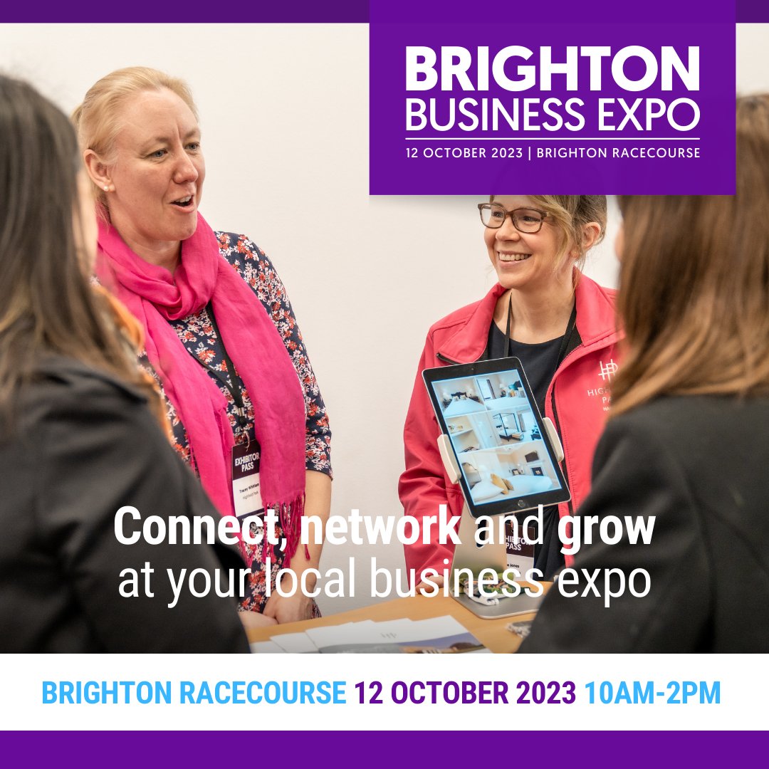 Free seminars and networking, plus 50 stands and 250+ visitors at Brighton Business Expo, will you be there? 🎤✨ b2bexpos.co.uk/event/brighton… #Brighton #Networking #BrightonExpo