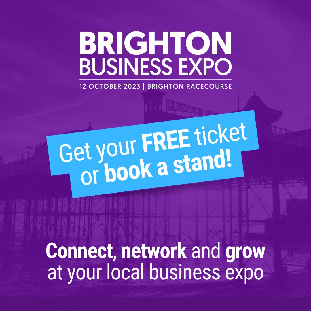 Looking for inspiration to grow a #business in Brighton? Unlock fresh business ideas at the upcoming Brighton Business Expo #BrightonExpo b2bexpos.co.uk/event/brighton… #bizitalk #networking