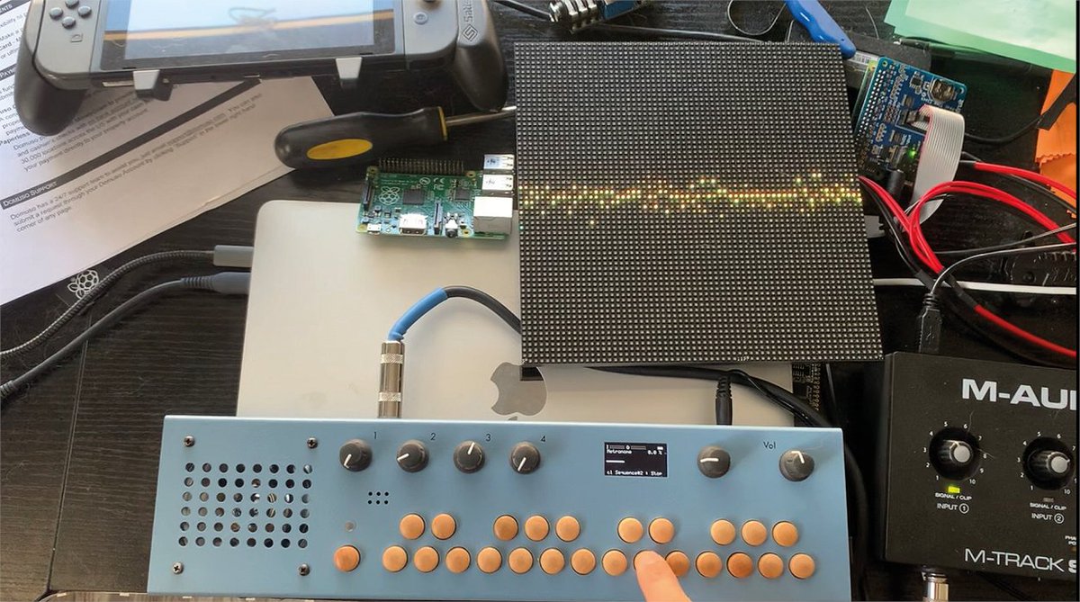 Projet: une version open source d’un oscilloscope qui affiche le son en direct sous la forme d’une onde. Thomas l’appelle l’« Ohsillyscope ».
En savoir plus ow.ly/wmGe50PWqIk
#raspberrypi #oscillo #electronique
