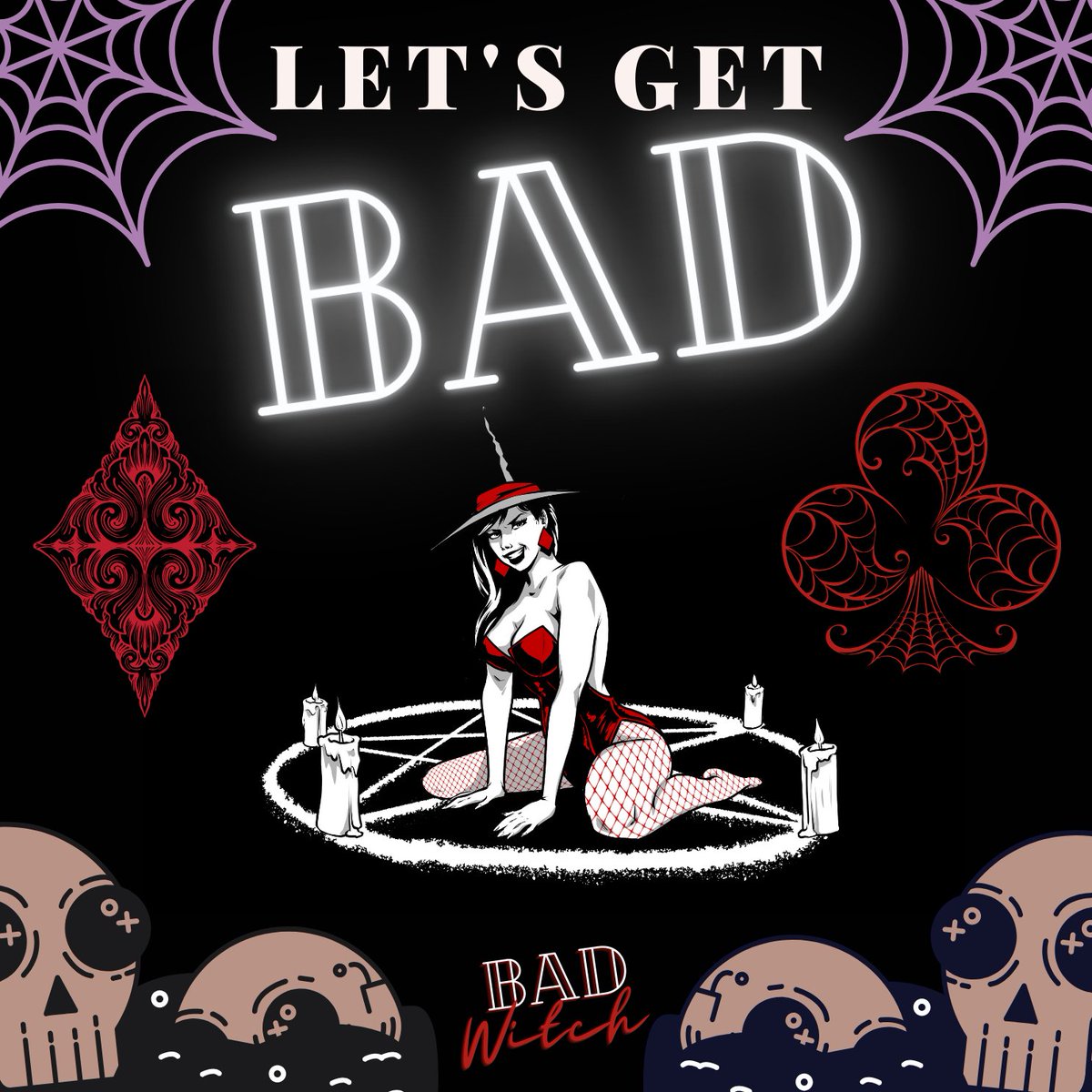 ComicLodge's tweet photo. Celebrate your BAD side with a bewitching game night!
#witchstarter #kickstarter #magic #gamenight #game #playingcard #playingcards #playingcardcollection #playingcardart #deckofcards #useyourcards #cardart #hocuspocus #cardgames #pinup #pinupgirl https://t.co/CXiIGkPwcu