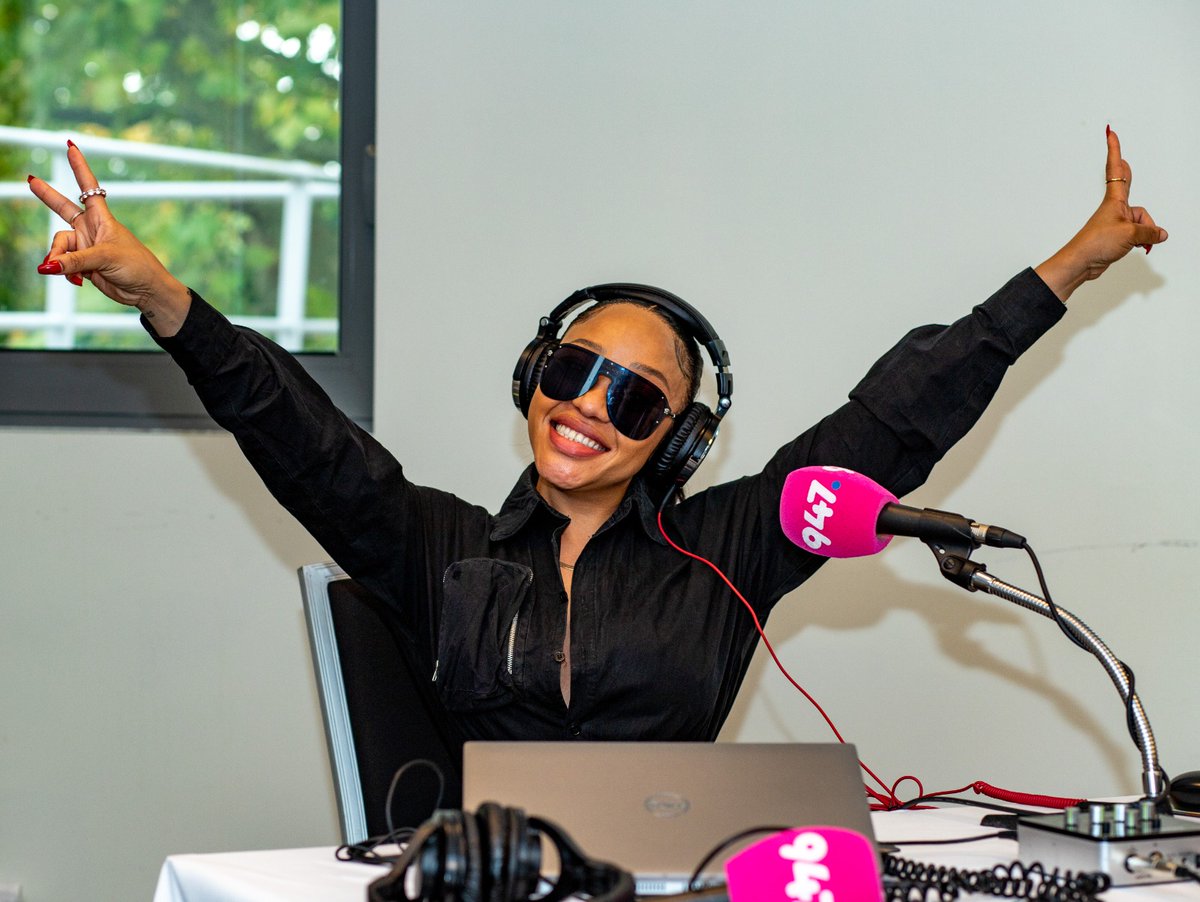 947's tweet photo. Bonjour! 

It’s @Thando_Thabethe coming LIVE from Paris, France 🇫🇷 

It’s a weekend filled with rugby, sightseeing and creating memories. 

Courtesy of @DStv

#947DriveWithThando 
#ForeignForFrance https://t.co/vdZqxzVrrV