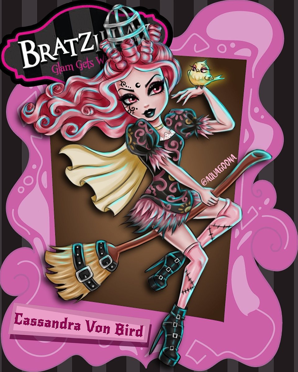 AquaGoona14's tweet photo. Cassandra Von Bird for a Friday the 13th collab on Insta🐥🖤💗

#fridaythe13thbratzillazcollab #bratzillaz #bratz #bratzillazdoll #witch #cassandravonbird #witches #fridaythe13th #bratzdolls #dolls https://t.co/8uKQQ8GSVz
