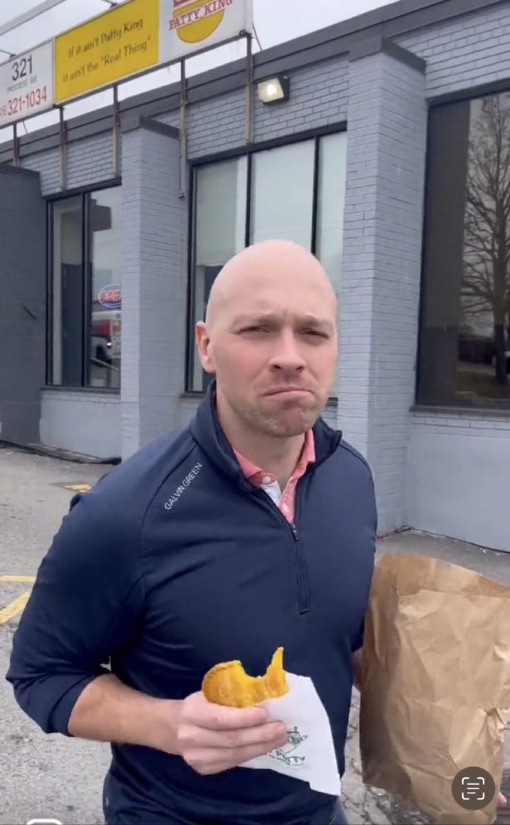 VecnaItsTime's tweet photo. @Diana_C_McNally Clearly too many patties expensed for Brad’s campaign. https://t.co/V0xvWcHeXg
