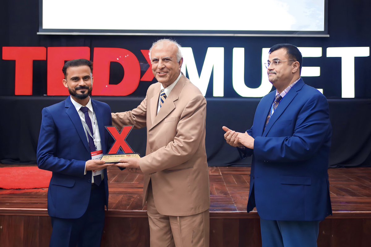 TEDxMUET 3rd edition has concluded successfully. This year, six speakers shared their unique ideas. My heartfelt gratitude goes to our university leadership for their support and to our dedicated teams for their hard work in shaping this event. Thank you all for contributing.