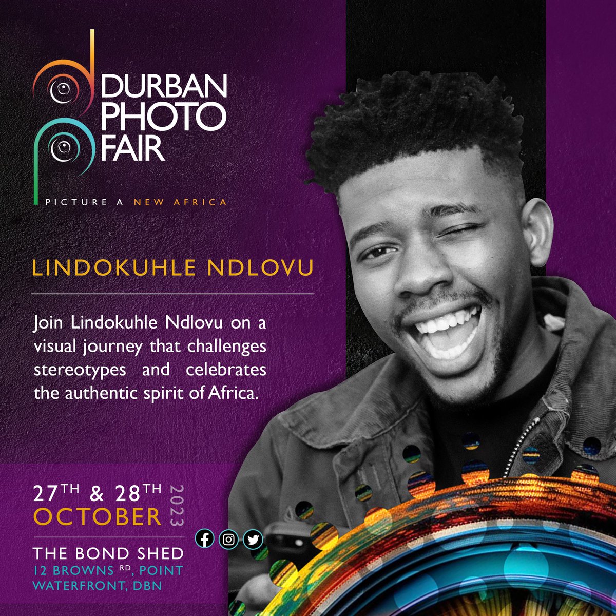 DurbanPhotoFair's tweet photo. Discover Lindokuhle Ndlovu, a talented photographer with a passion for community and the environment!
His lens captures the essences of everyday life, turning it into powerful visual narratives. Join us in celebrating his unique perspective at the Durban Photo Fair! https://t.co/aaAp5jp379
