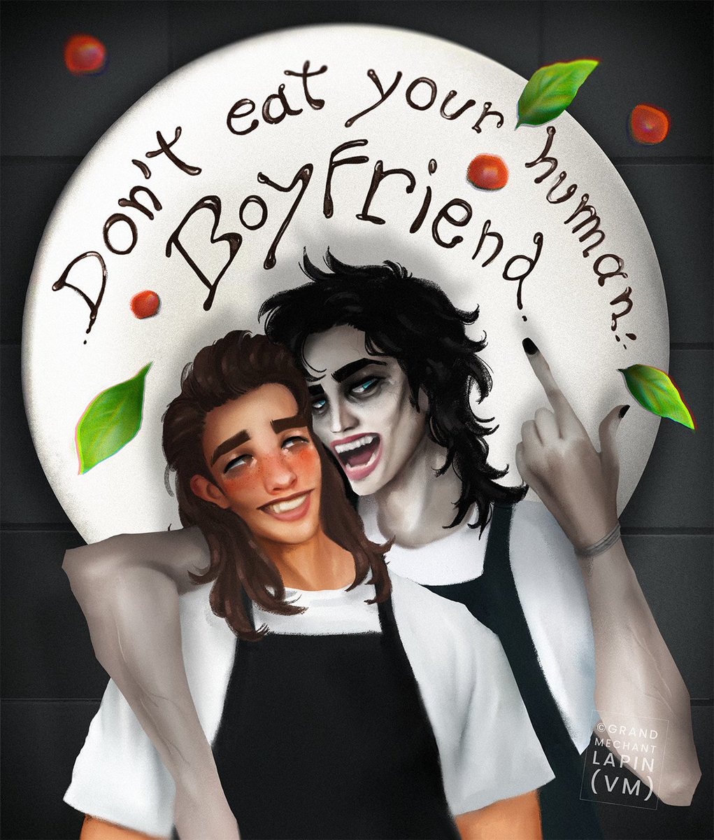 Hey good people! It's spooky 13th friday and we get to read <a href="/authorlilymayne/">Lily Mayne</a> again in the Creepy Court: A Monster Mall Anthology! A lil' fanart to party! Happy release day! ✨