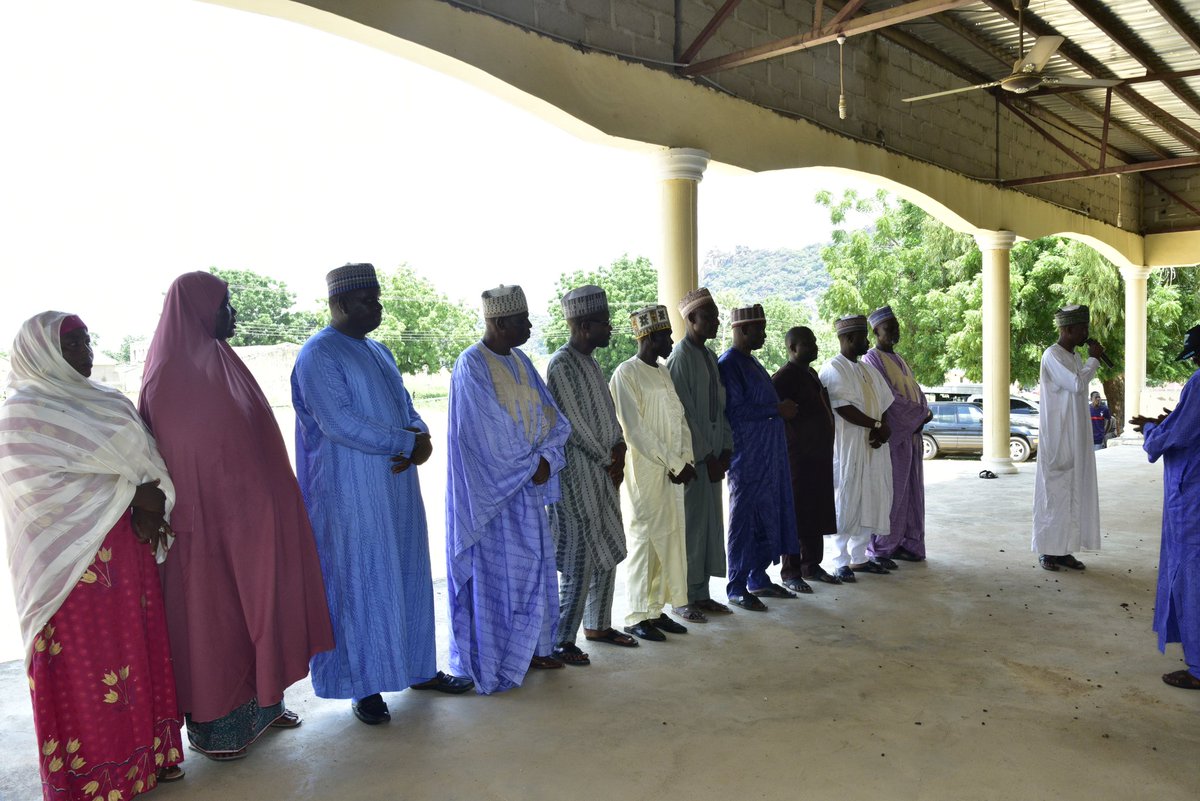 gerinitiative's tweet photo. Hon Zanna Mai Dunoma Director Personnel Management DPM Inaugurated as Chairman to head steering committee for the implementation of world Bank project Agro-Climate Resilience in Semi-Arid Landscape (ACRESAL) in Askira Uba LGC of Borno https://t.co/SXf2QnigMx