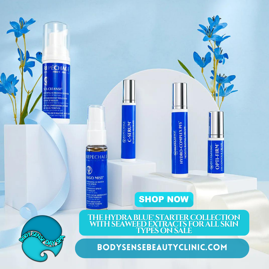 This new set contains the absolute essentials of the premier, award-winning Hydra Blue Skin Care Collection for All Skin Types.  

Experience the benefits for yourself! 

#CapeCodSpa #BodySenseBeautyClinic #HydraBlueStarterCollection #EssentialSkincare 

bit.ly/48J13vV