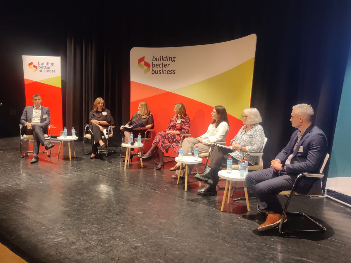 snapmayo's tweet photo. Delighted to have been asked to join a panel discussion this morning with the Dept of Enterprise in @ballinaartscent to discuss the green business initiatives in place at Snap Mayo with the help of our Local Enterprise Office Mayo 
#buildingbetterbusiness. @Entirl Snap Ireland https://t.co/2I20DPMojY