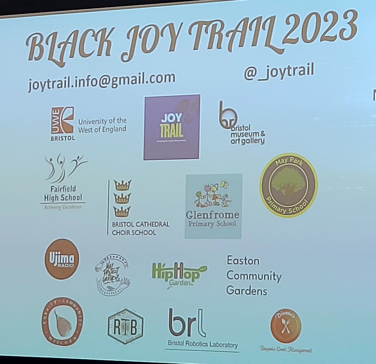 GingerBeerQueen's tweet photo. As a school governor, I'm very proud to see my school @glenfromep contributing to the @_joytrail. It was a lovely evening. https://t.co/bcBPbiIz83
