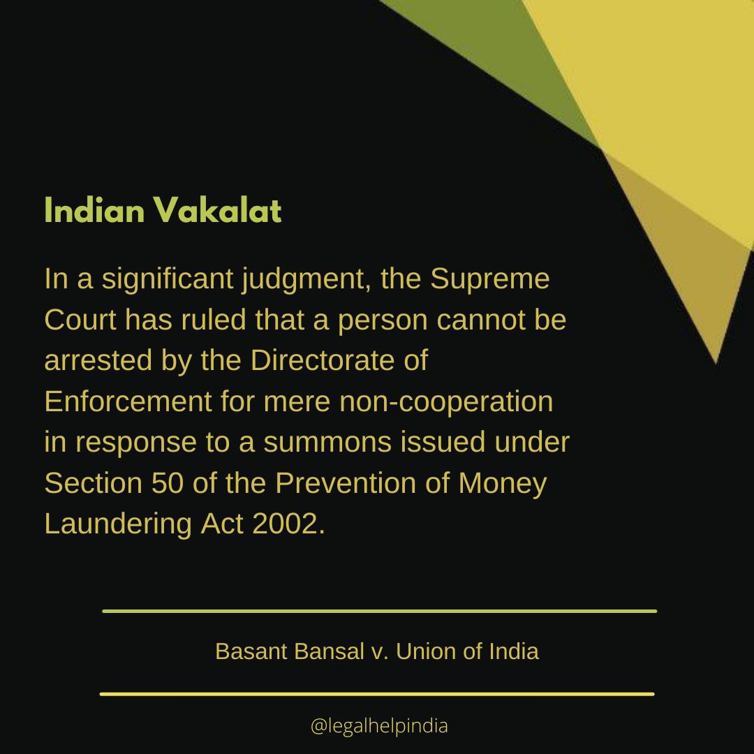 LegalHelpIndia1's tweet photo. Follow us @legal_helpindia 
Contact us at https://t.co/PQdEBhuZRx

#indianvakalat #supreme #supremecourt #supremecourtindia #judgement #decoration #legalmatter #legalservices #legaladvice #legalnews #legalhelp #legalhelpindia #legalnewstoday #legalupdates #legalupdatesindiadates https://t.co/1bpFbBDmwi