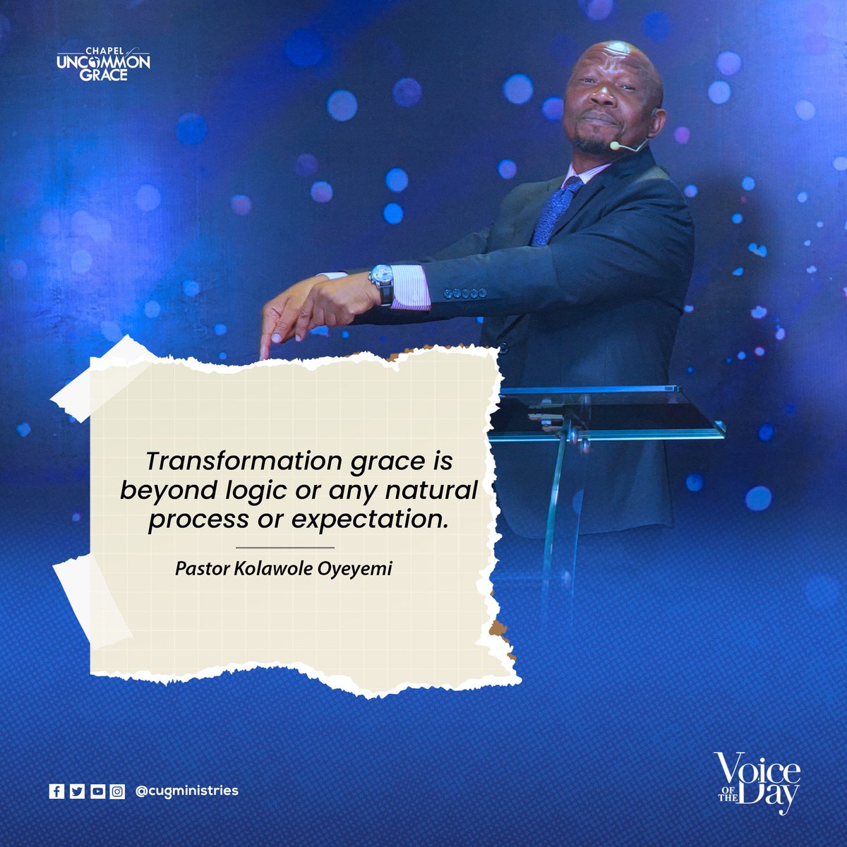 CUGMinistries's tweet image. Day 49 🌇 #VoiceOfTheDay #CUGministries