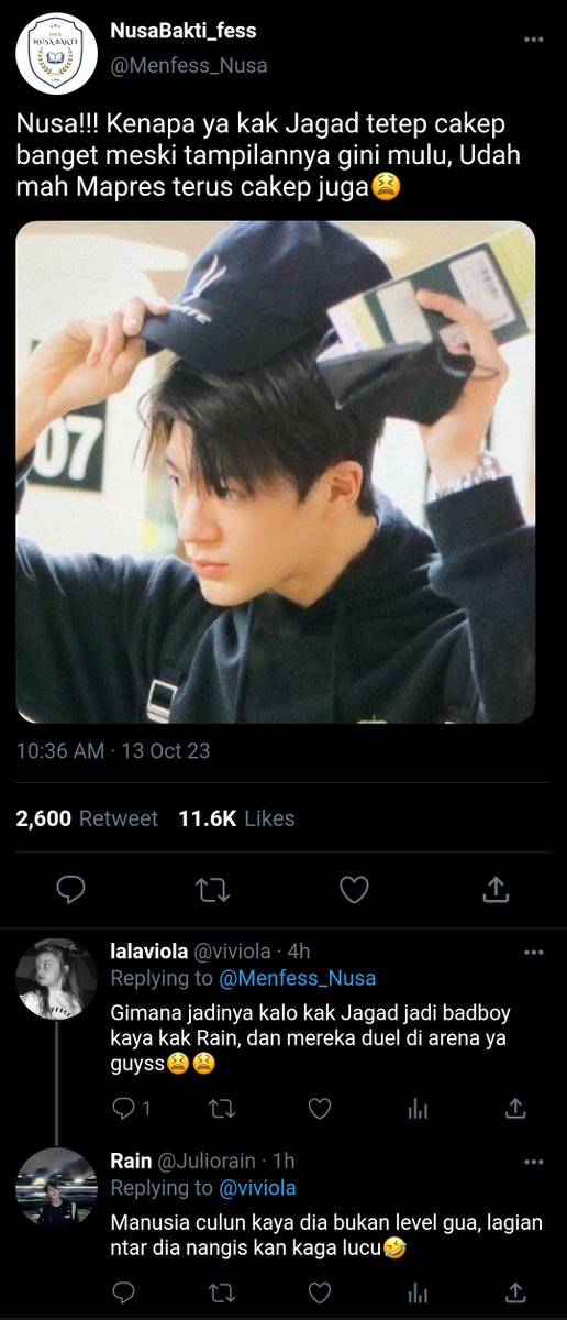 adin | Mencoba aktif lagi🙌🏻 tweet media