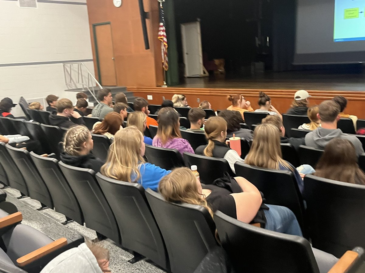 Today, Mary Varhola and Chuck Adams Sr. Director Lean Six Sigma, Genesis Hospital cam in to speak to our students seeking yellow and green belts in Lean Six Sigma.  Thank you for taking the time out of your day to talk to our students #gozeps