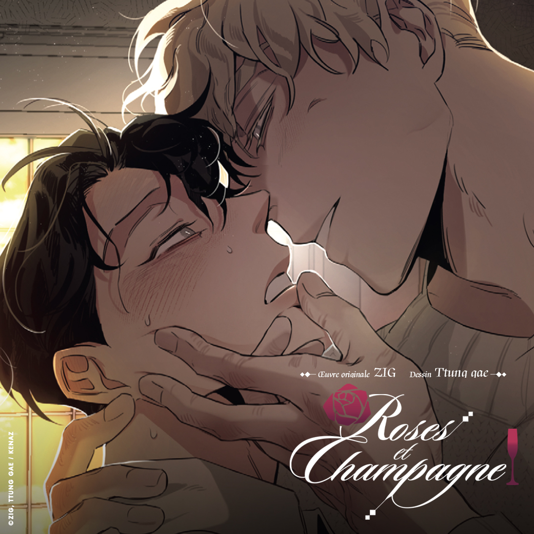kbl_fr's tweet photo. 🌹 Roses &amp; Champagne 🍾

Jeong Iwon et César Alexandrovitch Sergueiev... 🖤

Il va falloir tenir jusqu'à novembre avant de les retrouver en librairie 🥲 https://t.co/eLNsus5wrH