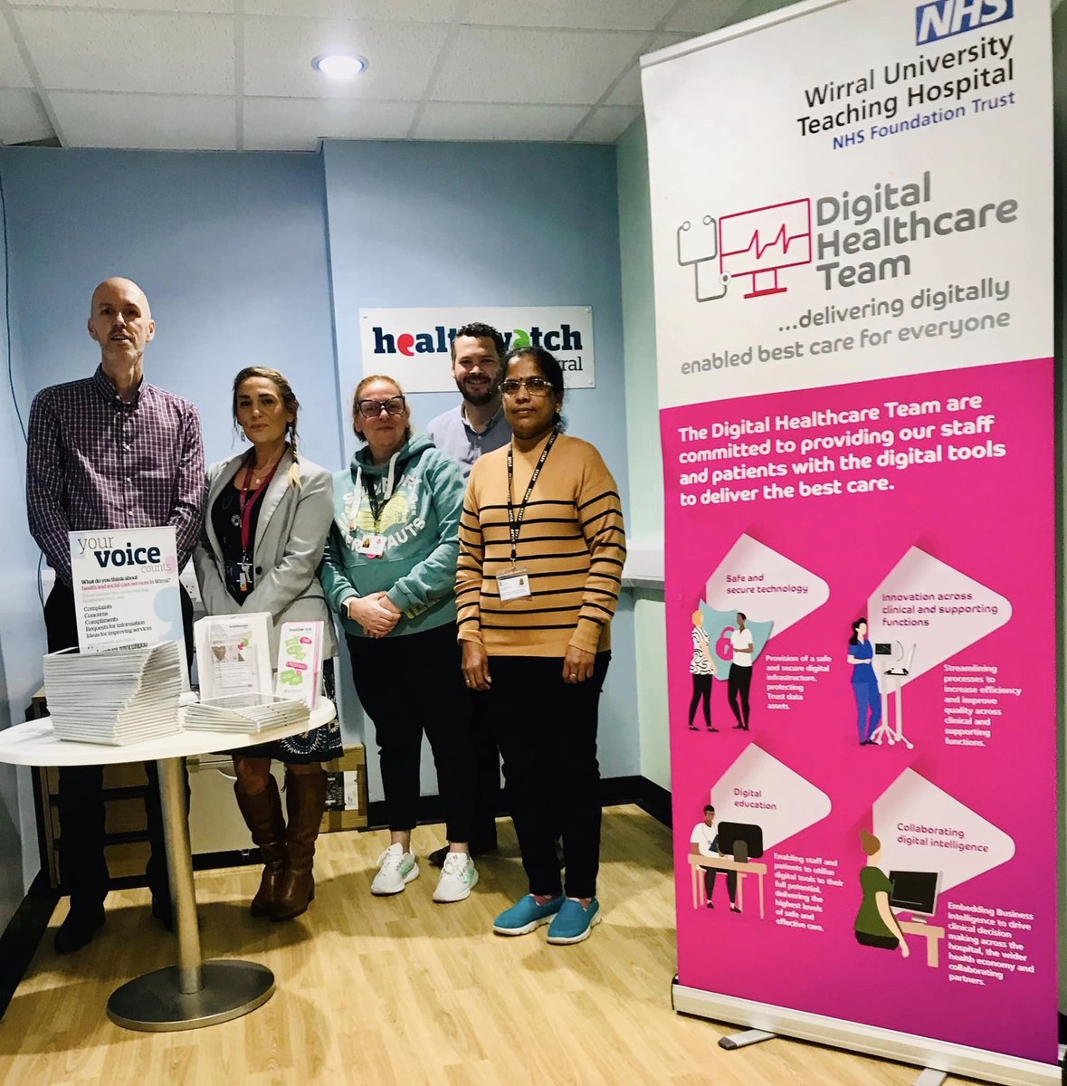 Healthwatchwirr's tweet photo. Healthwatch Wirral have been working hard with WUTH to ensure that IPads can be distributed for use in the community here on Wirral.

The IPads will make a big difference for many across our Wirral communities. 

#BecauseWeAllCare #Spare5 #socialvalue #DigitalInclusion https://t.co/IEytyjyfd9