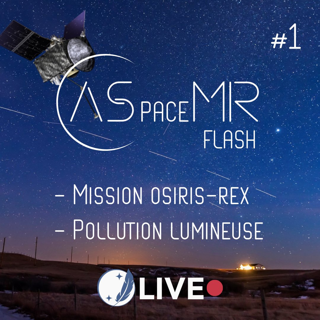 Le 1er épisode d'ASpaceMR Flash est sorti !

Dans ce premier épisode d'ASpaceMR Flash, nous abordons 2 sujets : 
- la mission #osirisrex 
- le problème de la #pollutionlumineuse

Pour retrouver les articles en lien avec l'émission et l'écouter, rdv sur ASoundMR.com