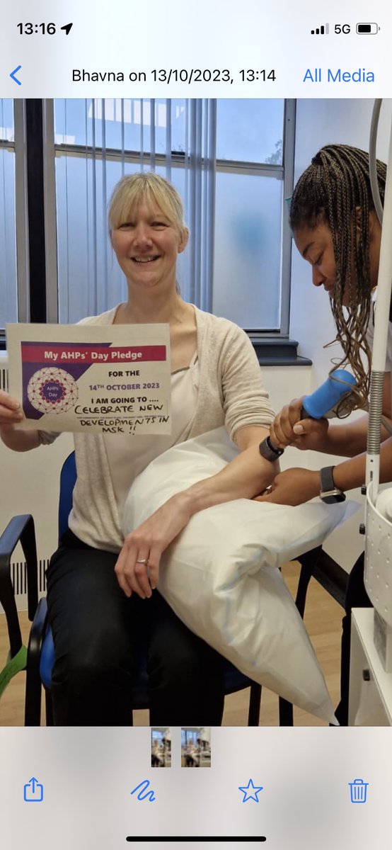 Celebrating AHP day 2023 making pledges