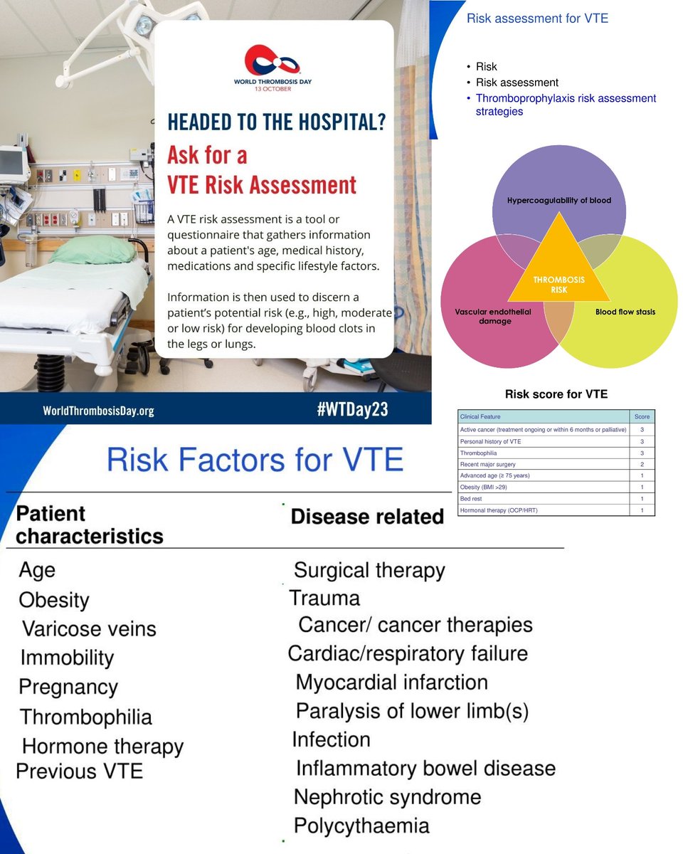 RhianeScott's tweet photo. @HywelDdaHB use individual risk assessments, giving appropriate preventative treatment to all our adult in-patients. If you or a relative are coming into hospital ask doctors and nurses looking after you about your risk assessment and treatments available #WTDay23 #stopclots https://t.co/aJQ3C1Sipy