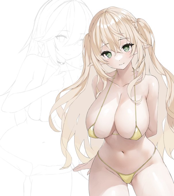 おっぱいエルフしてる 