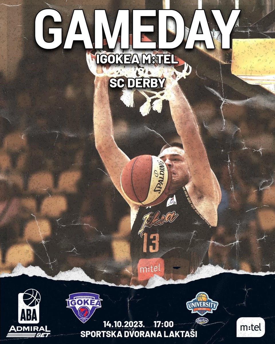 Igosi dočekuju SC Derby igokea.rs/igosi-docekuju… 
#našakuća #republikasrpska #abaliga #bcigokeamtel #scderby #basketballcl
