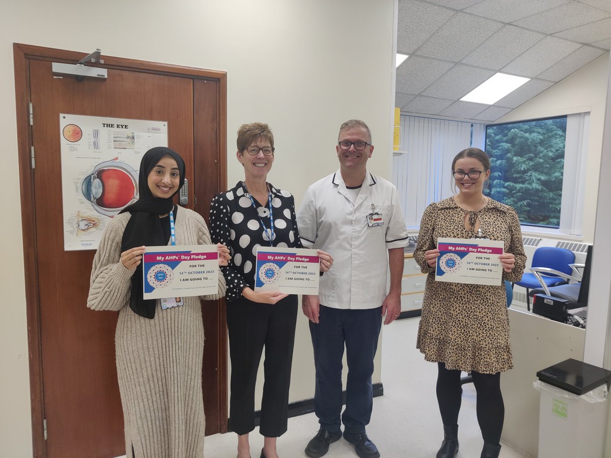 boltonnhsft's tweet photo. As the third-largest clinical workforce within the health and care, allied health professions play a pivotal role in supporting the NHS Long Term Plan.

This day offers a platform to spotlight the remarkable impact AHPs have on the delivery of care. https://t.co/MGA5WUo94Z