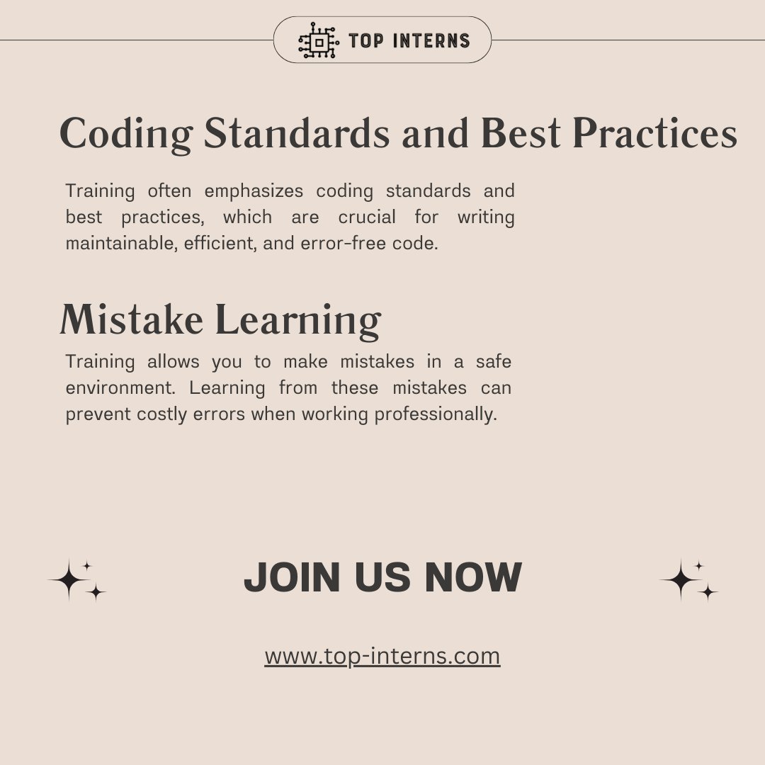 Top_Interns's tweet image. "🚀 Launching into the world of software tech! 💻🌟 Training: the launchpad to building skills, knowledge, and confidence for a successful journey. 🛫🔥 #SoftwareTech #TrainingJourney #SkillsForSuccess"
