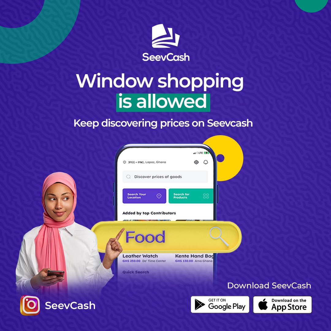 Make informed decisions, save money, and discover the best prices around you with Seev.

Window shop from your phone 🛍️

#spendwisely #affordableprices #discover #app