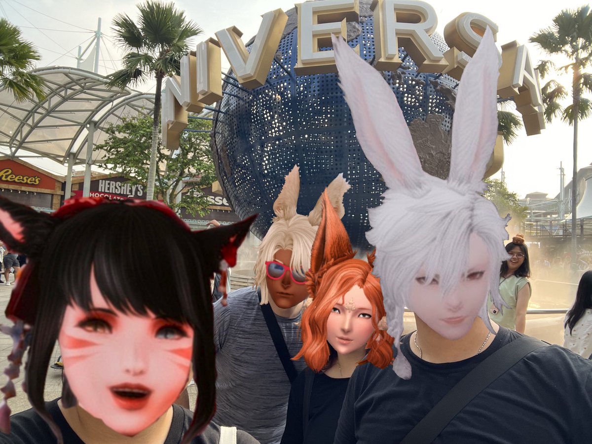 Last weekend is one of the most fun weekends I’ve ever had. On top of the Distant Worlds concert, I met this awesome pair in person and had a super fun double date at the Universal Studios! Enjoy this cursed edit of us 🤣
