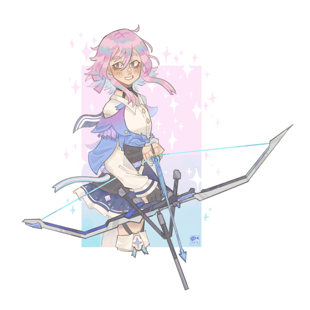 f1sh_c4t's tweet photo. with me out here, how can we lose! #March7th #hsr #honkaistarrail #HonkaiStarRailFanart https://t.co/p4bQxVEO4J