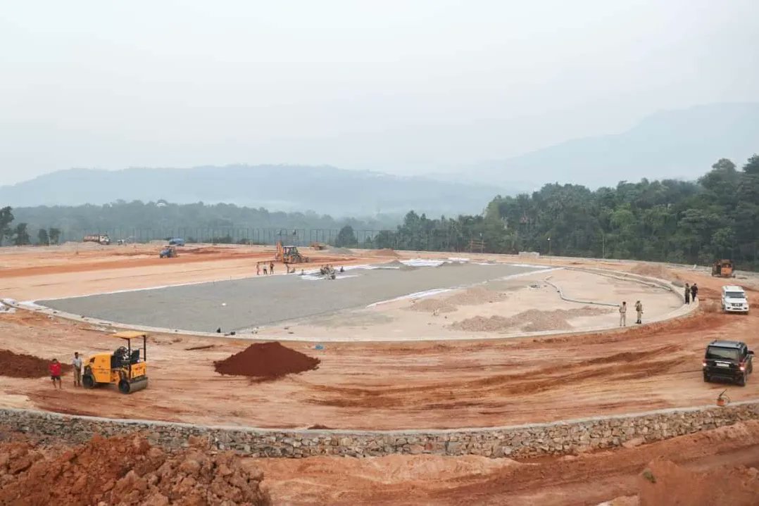 As our HCM Shri Conrad K Sangma's inspection to the ongoing construction of the Track and Field Stadium in Tura, we will see a bright future for the dedicated athletes and sports personel.🏟️🏃
#MeghalayaWithConrad #Meghalaya #ConradKSangma #BrightFuture #SportsForAll